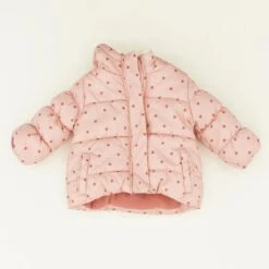 Pink Polka Dot Outerwear