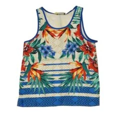 Bardot White Tropical Top