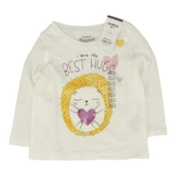 OshKosh White Animal Top