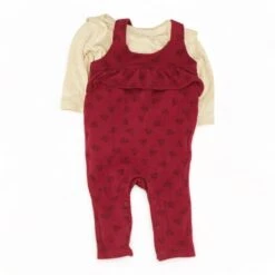 Maroon Floral Outerwear