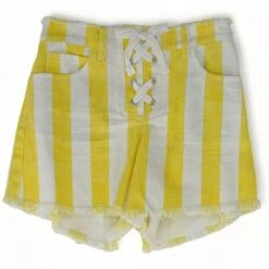 Yellow Striped Bottom