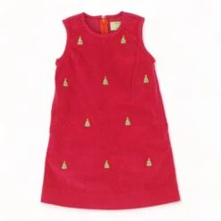 Red Embroidery Detail Bottom