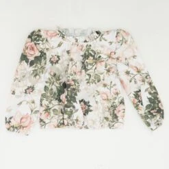 White Floral Top