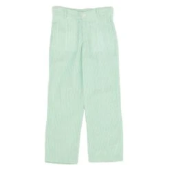 Green Striped Bottom