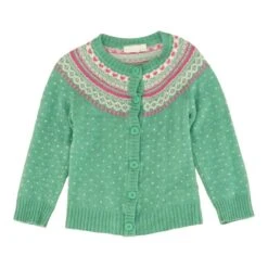 Jojo Maman Bebe Green Hearts Top