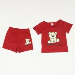 SHEIN Red Animal Set