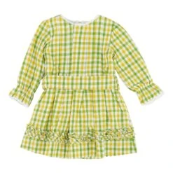 Green Check Dress