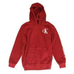 Calvin Klein Maroon Outerwear