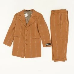 FUBU Vintage Two-Piece Striped Suit