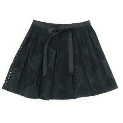 Black Eyelet Bottom