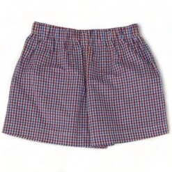 Red & Blue Check Bottom