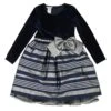 Navy Striped Dress