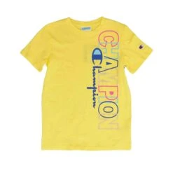 Champion Yellow Graphic Top