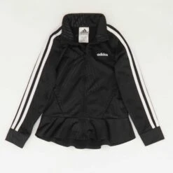 ADIDAS Black Striped Outerwear
