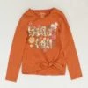 CYNTHIA ROWLEY Orange Floral Top