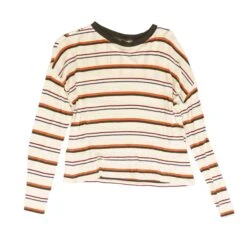 Tan Striped Top