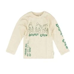 H&M Beige Heuy, Dewey & Louie Character Top