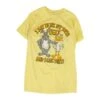 80's Graphic Short-Sleeve Tee In Yellow