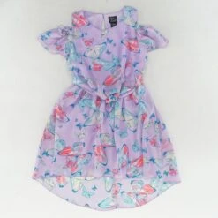 Lavender Graphic Dress