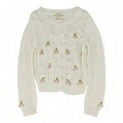 Ivory Embroidery Detail Top