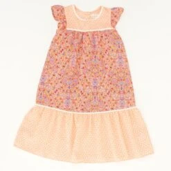 OshKosh Neon Pink Floral Dress