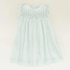 Blue Polka Dot Dress