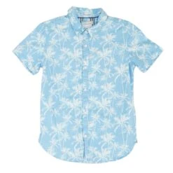 Blue Tropical Top