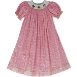 Pink Polka Dot Dress