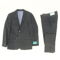 Charcoal Check Suit