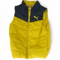 Puma Yellow Color Block Outerwear