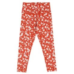 Spiritual Gangster Red Floral Verona Leggings