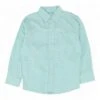 Turquoise Check Top