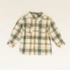 H&M Beige Plaid Top