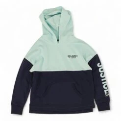 Blue Color Block Top