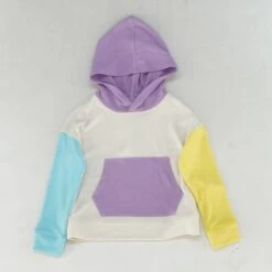 Ivory Color Block Outerwear