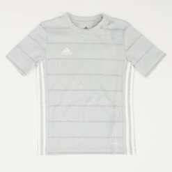 ADIDAS Silver Striped Top