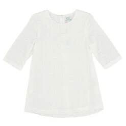 White Eyelet Top
