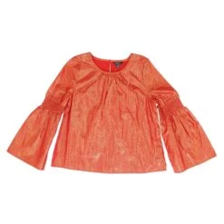 Nautica Red Striped Top