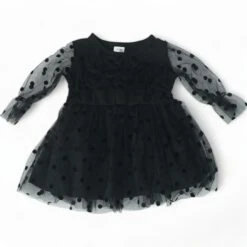 Black Polka Dot Dress