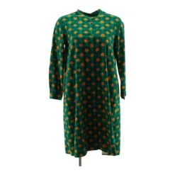 Marimekko Green Floral Dress