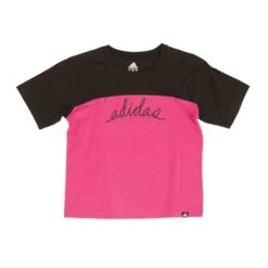 ADIDAS Pink Color Block Top